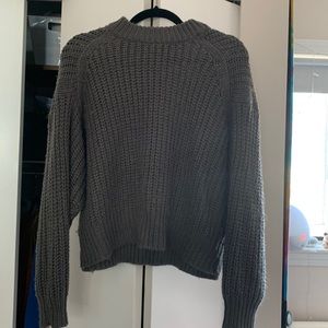 Ardene, XL turtle neck, cropped knot sweater